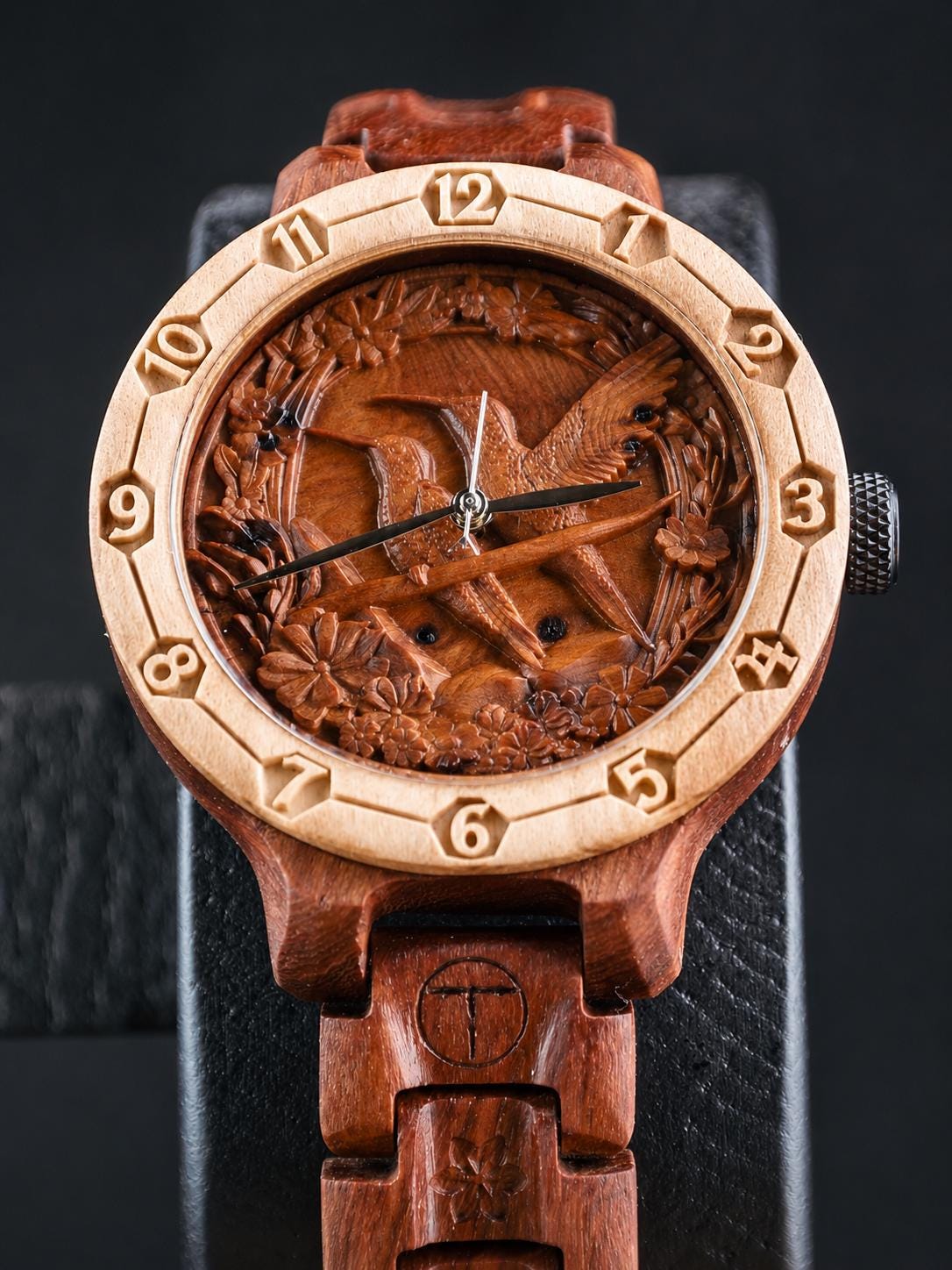 Hummingbird — Exotic Wood Women’s Watch