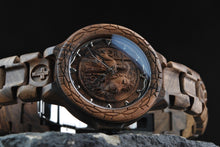 Jesus & Lion — Walnut Wooden Watch