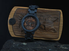 Lone Wolf — Bog Oak Wooden Watch