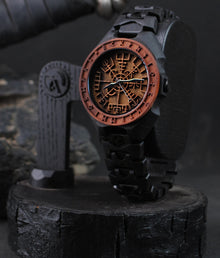 Vegvisir — Norse Wooden Watch