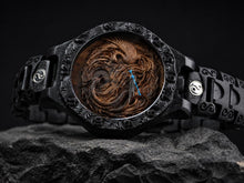Phoenix Dragon — Yin Yang Wooden Watch