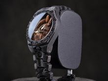 Custom Portrait Watch — Bespoke Wooden Timepiece