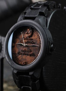Lone Wolf — Bog Oak Wooden Watch