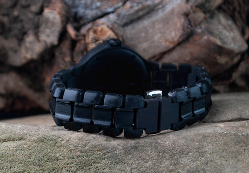 Bear & Bull — Bog Oak Wooden Watch
