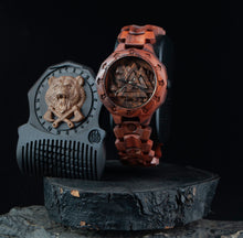 Valknut Bear — Norse Wooden Watch
