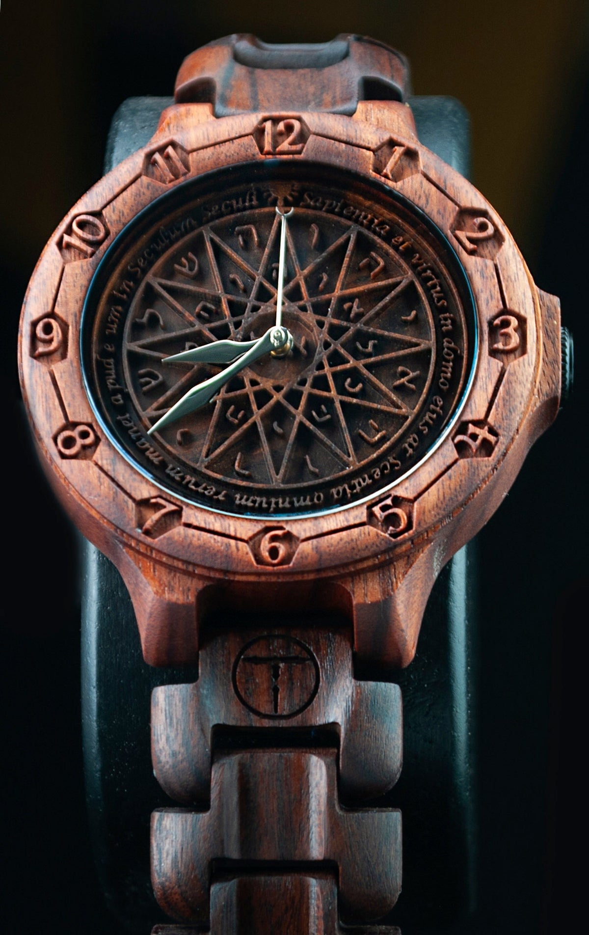 Solomon Pentacle — Palisander Wooden Watch
