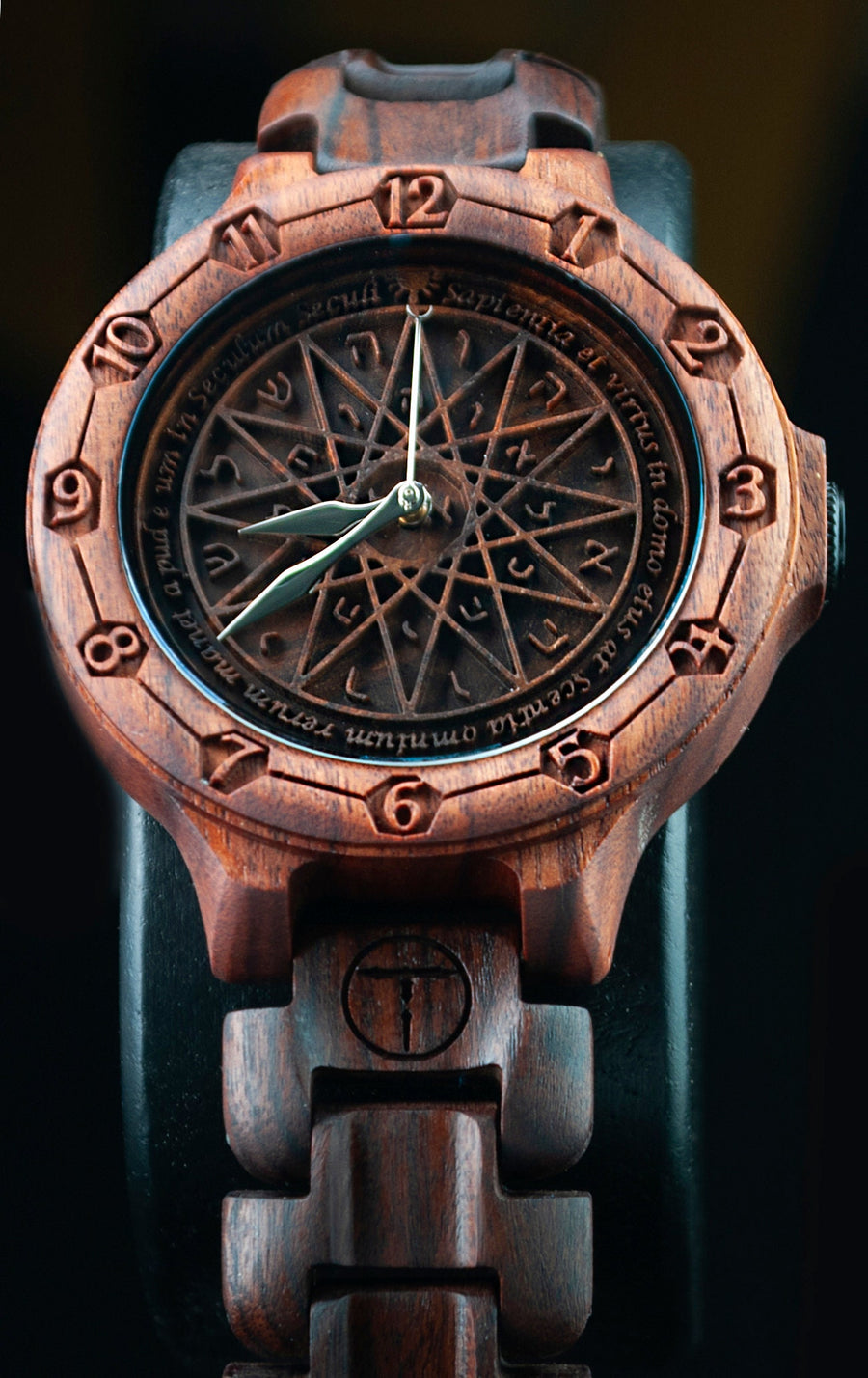 Solomon Pentacle — Palisander Wooden Watch