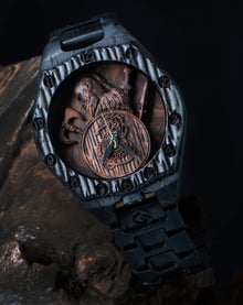 Warrior — Dark Viking Wooden Watch