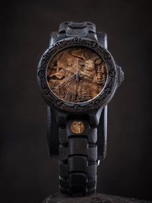Jesus & Deer — Christian Wooden Watch