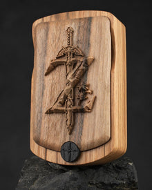 Hylian Shield — Fantasy Wooden Watch