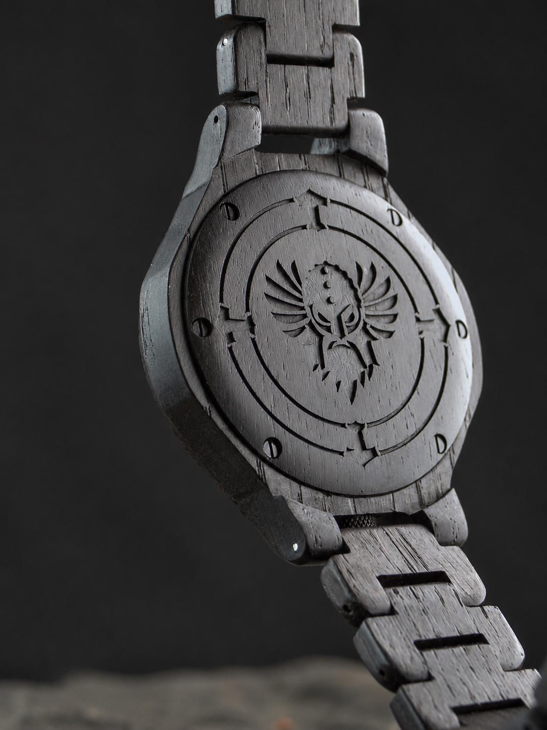 Viking Warrior — Norse Wooden Watch