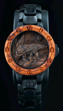Polar Bear — Blackwood Wooden Watch