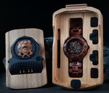 Valknut Bear — Norse Wooden Watch