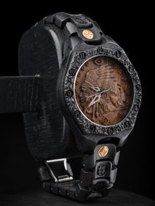 Apache Warrior — Blackwood Wooden Watch