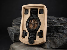Custom Carved Watch — Bespoke Wooden Timepiece