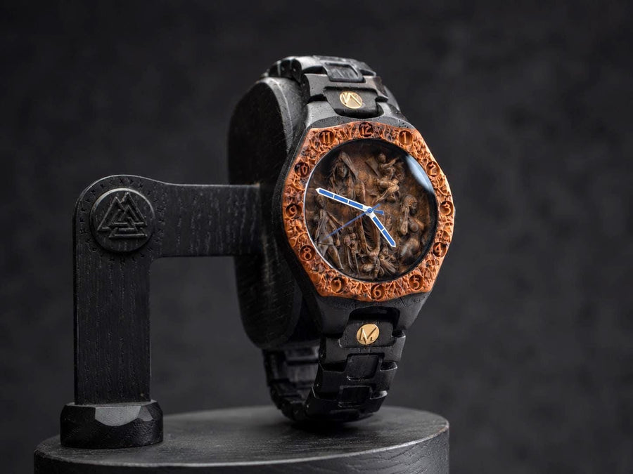 Custom Designed Watch — Bespoke Wooden Timepiece