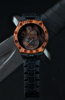 Viking Warrior — Limited Edition Wooden Watch