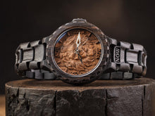 Lion of Strength — Blackwood Wooden Watch
