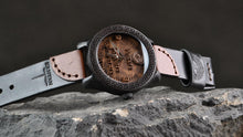 Wolf — Leather Strap Wooden Watch