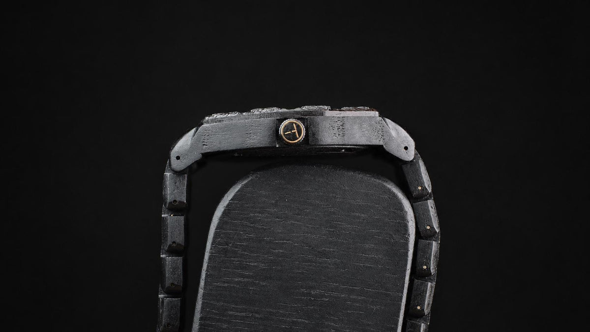 Apache Warrior — Blackwood Wooden Watch