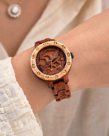 Hummingbird — Exotic Wood Women’s Watch