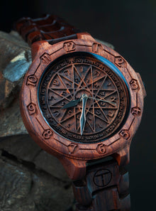 Solomon Pentacle — Palisander Wooden Watch