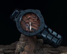 Bear & Bull — Bog Oak Wooden Watch