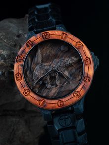 Polar Bear — Blackwood Wooden Watch