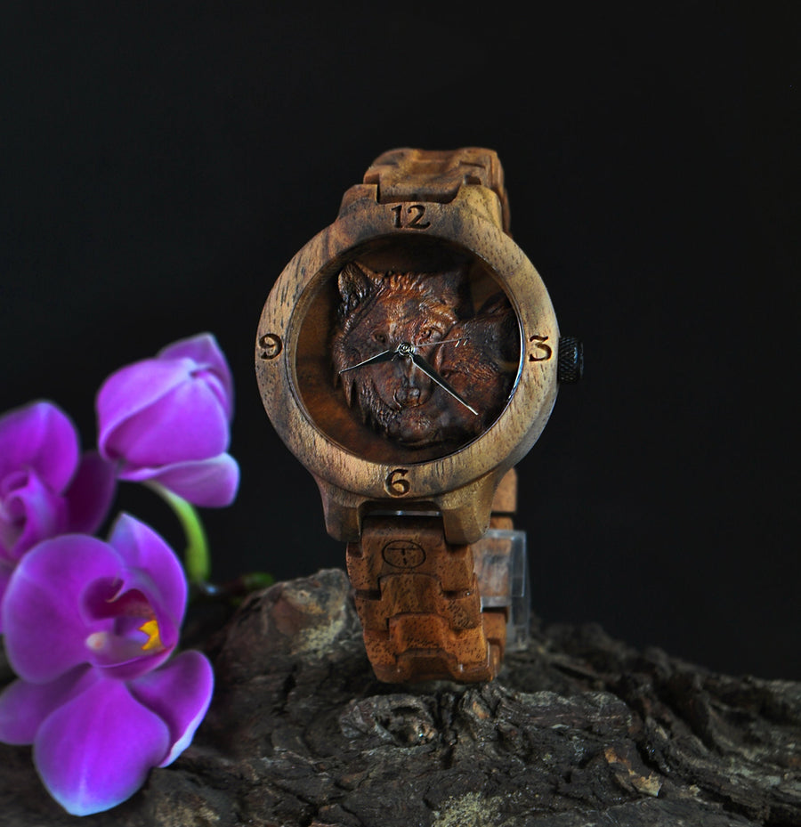 Wolf — Women’s Wooden Watch