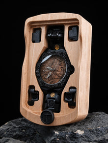 Apache Warrior — Blackwood Wooden Watch