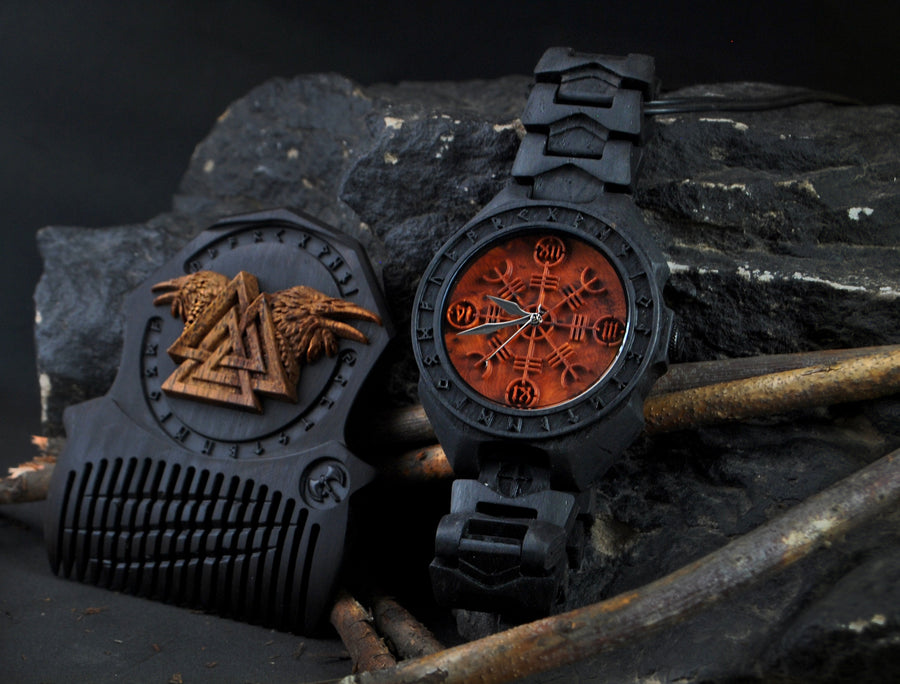 Helm of Awe — Watch & Comb Set