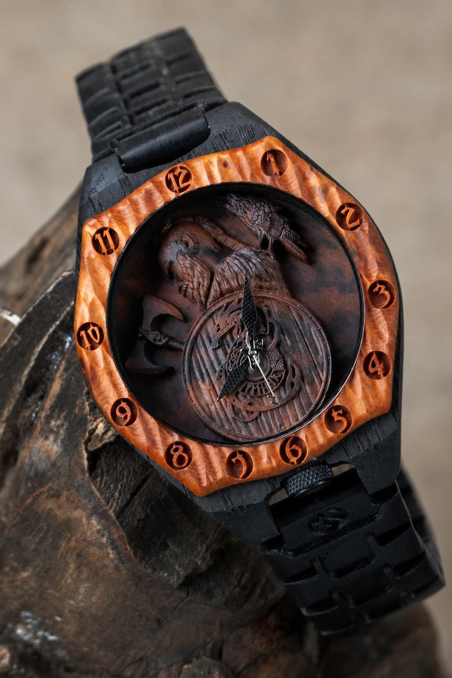 Viking Warrior — Limited Edition Wooden Watch