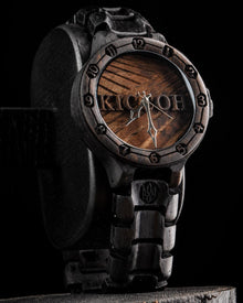 Custom Corporate Watch — Bespoke Wooden Timepiece