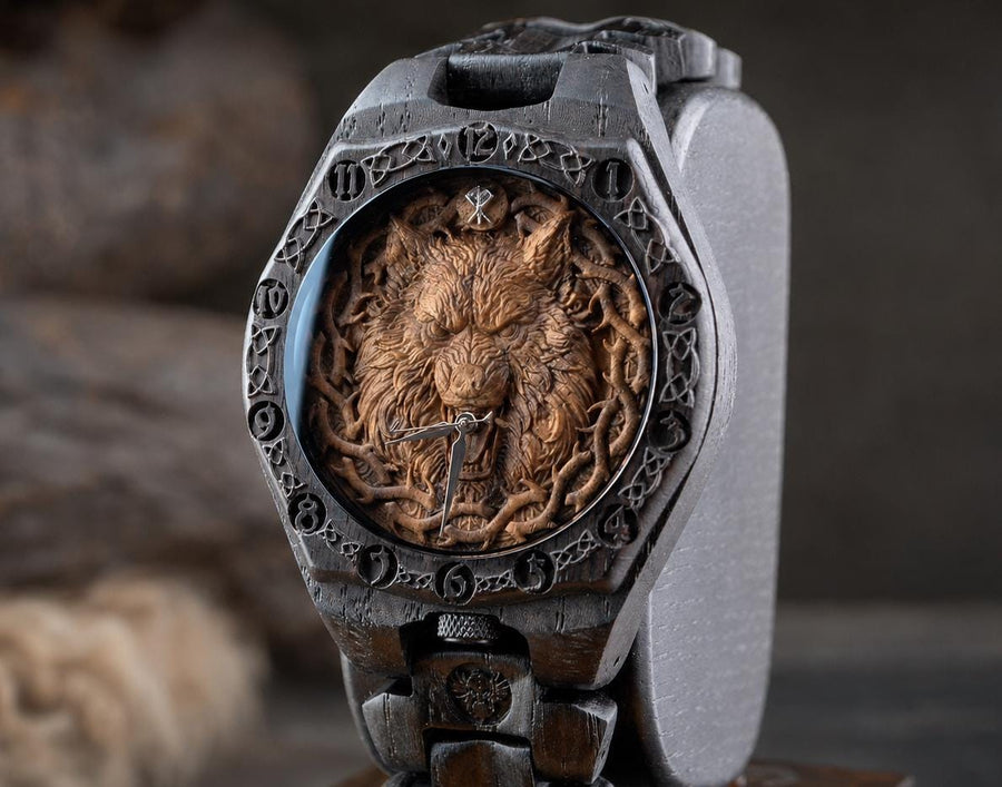 Fenrir — Norse Wooden Watch
