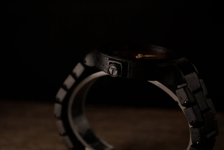 Bog Oak — Personalized Wooden Watch