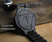 Lonely Warrior — Bog Oak Wooden Watch