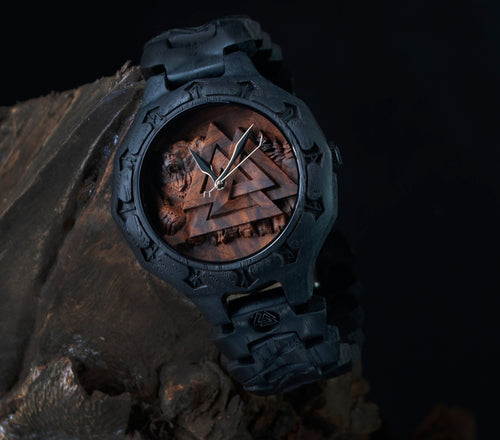 Bjorn Bear — Bog Oak Wooden Watch