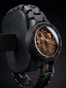 Jesus & Deer — Christian Wooden Watch