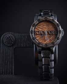Custom Corporate Watch — Bespoke Wooden Timepiece