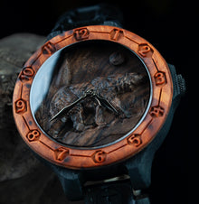 Polar Bear — Blackwood Wooden Watch