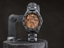 Custom Carved Watch — Bespoke Wooden Timepiece