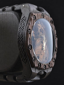 Viking Warrior — Norse Wooden Watch
