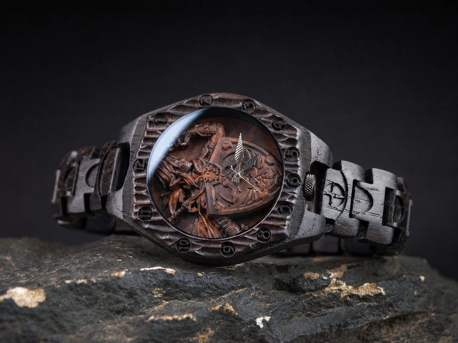 Hylian Shield — Fantasy Wooden Watch