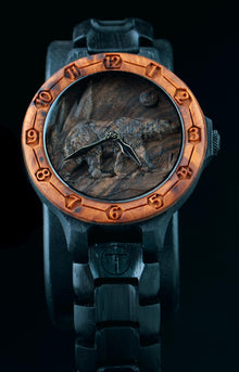 Polar Bear — Blackwood Wooden Watch