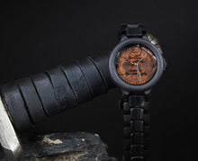 Lone Wolf — Bog Oak Wooden Watch