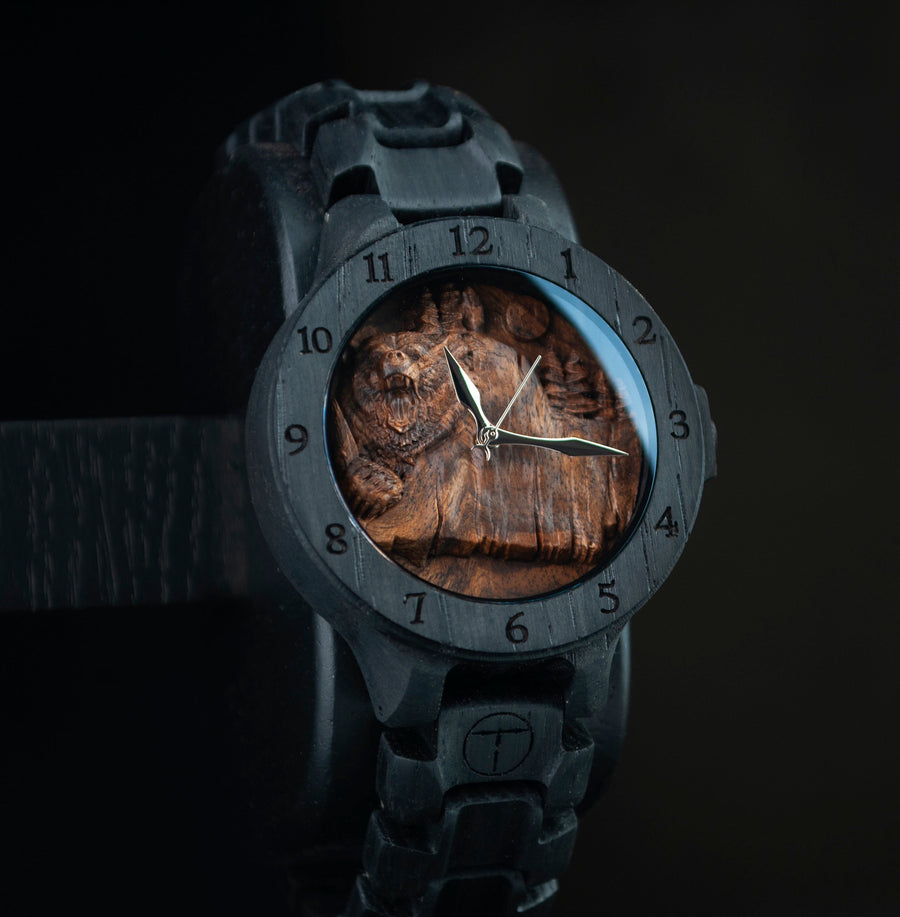 Mountain Bear — Nature Wooden Watch