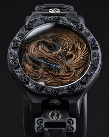 Phoenix Dragon — Yin Yang Wooden Watch