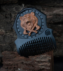Valknut Bear — Bog Oak Watch Set