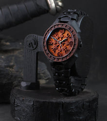 Helm of Awe — Norse Wooden Watch
