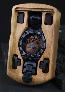 Lonely Warrior — Limited Edition Bog Oak Watch